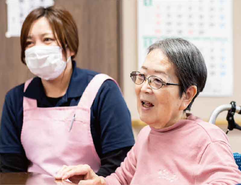 施設での様子