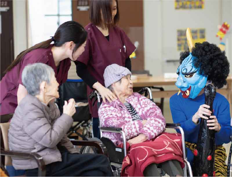 施設での様子